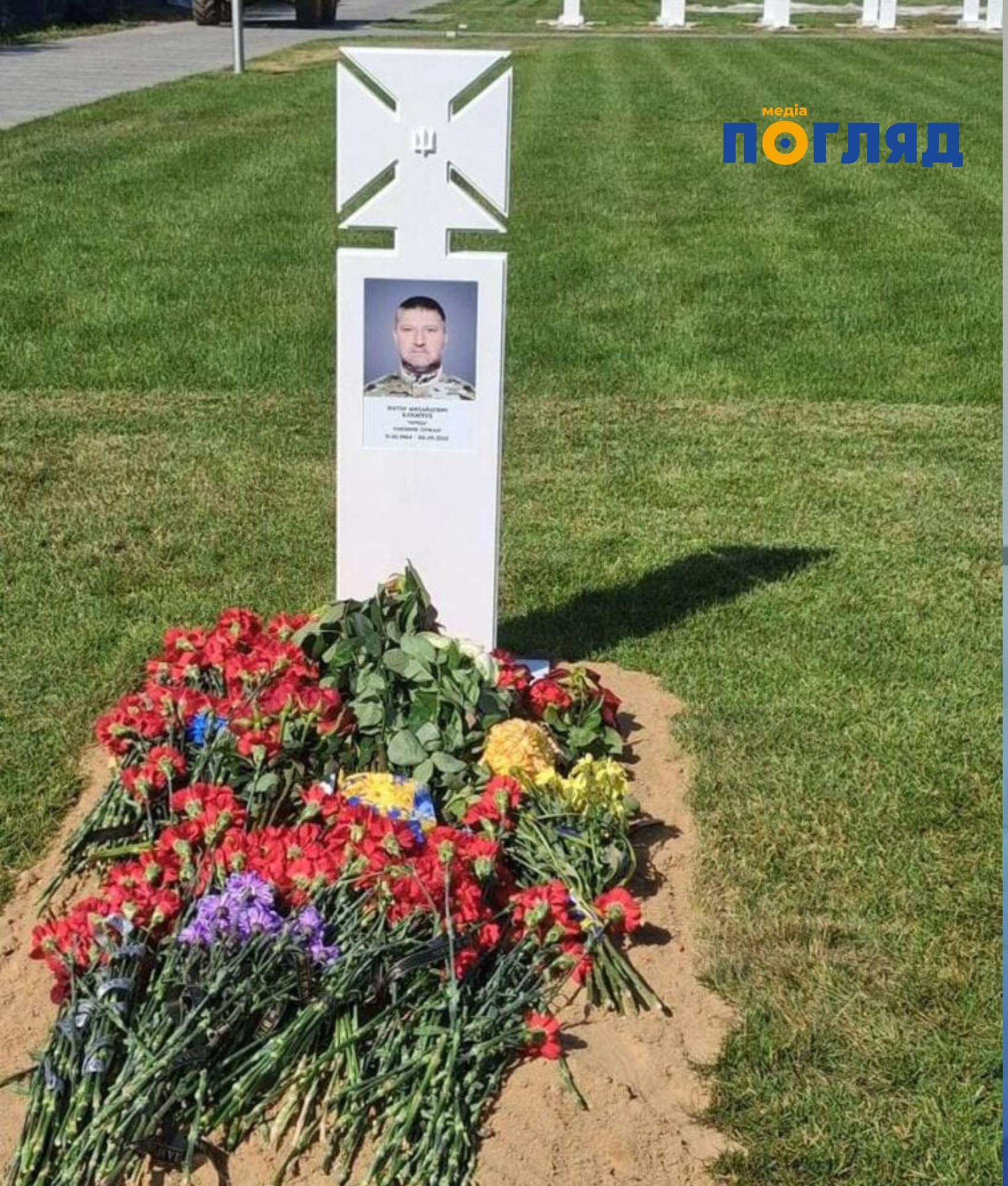На Національному військовому кладовищі викарбували перше ім'я полеглого захисника (ФОТО) На Національному військовому кладовищі викарбували перше ім'я полеглого захисника (ФОТО) - зображення